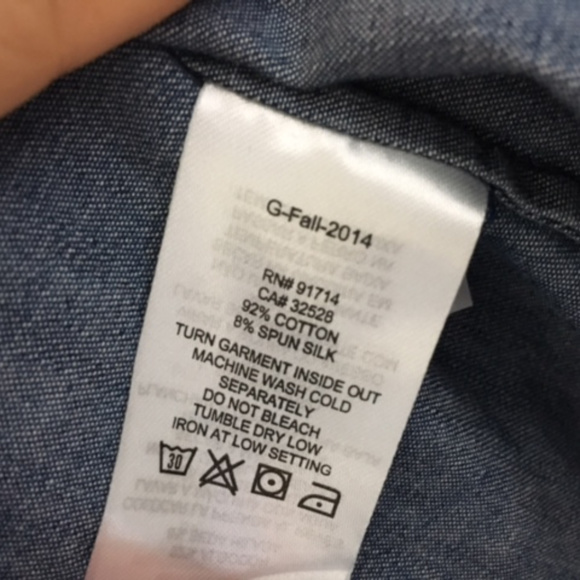 AX chambray shirt XXS - Picture 3 of 3